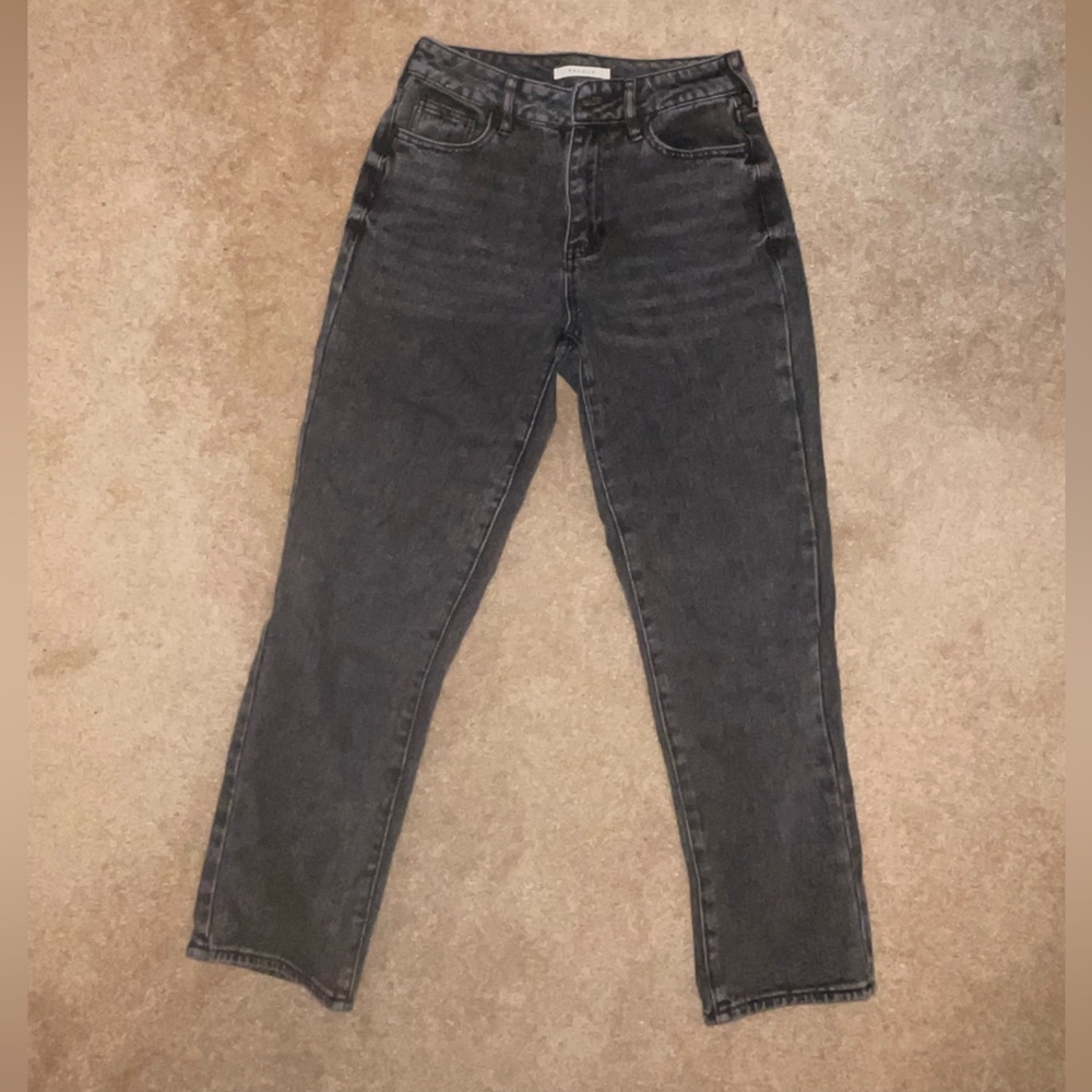 Pacsun black high rise mom jean